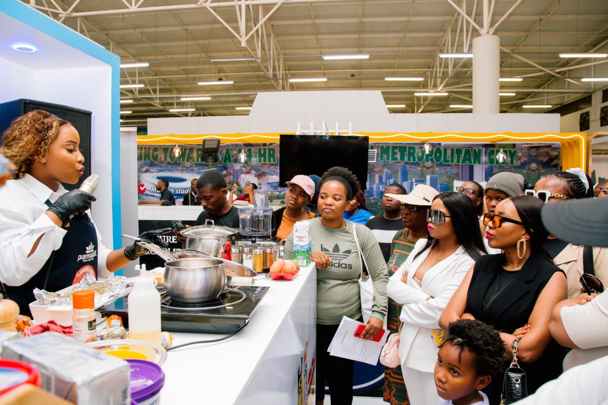 Cooking Live with Parmalat at the Eswatini Trade Fair