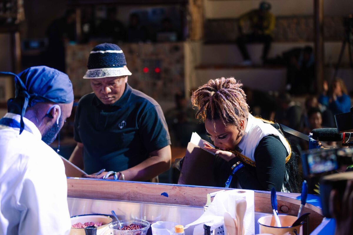 Standard Bank Luju Farm-to-Fork Cook-Off Judge